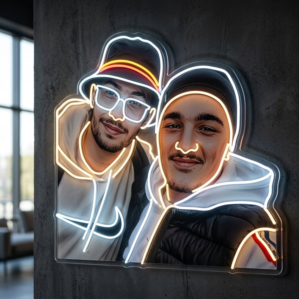 test - Enseigne néon LED personnalisé