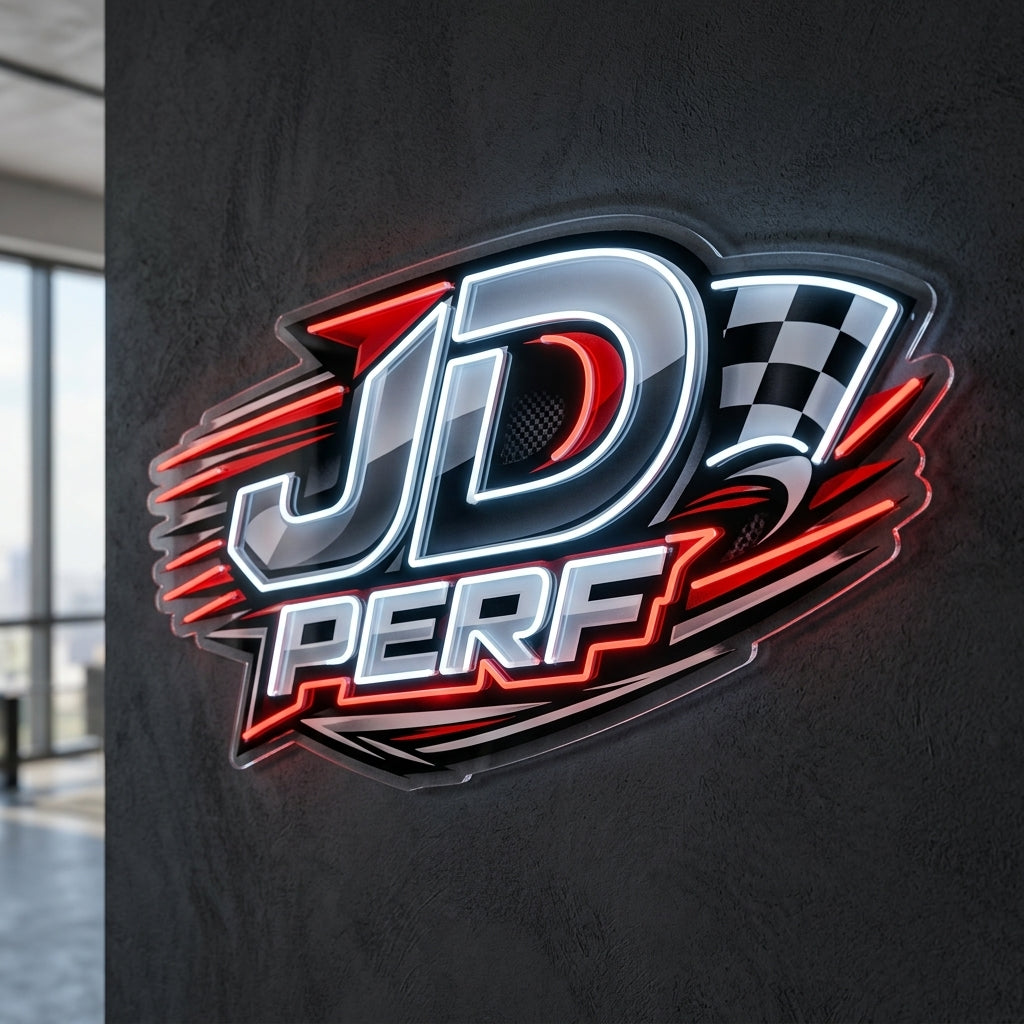 Jd perf - Enseigne néon LED personnalisé · Waterproof