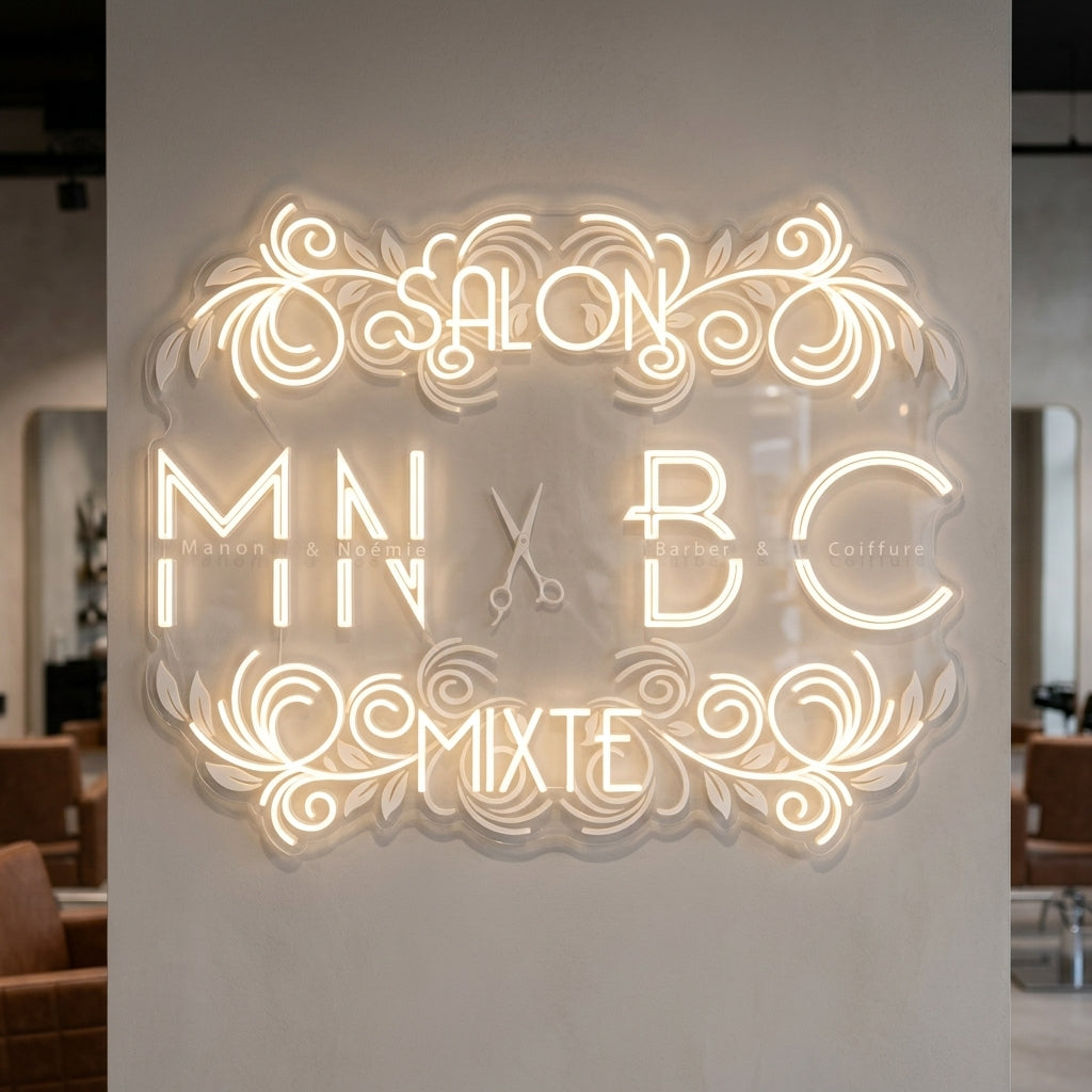 MNBC - Enseigne néon LED personnalisé