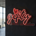 Gifty - Enseigne néon LED personnalisé · Waterproof
