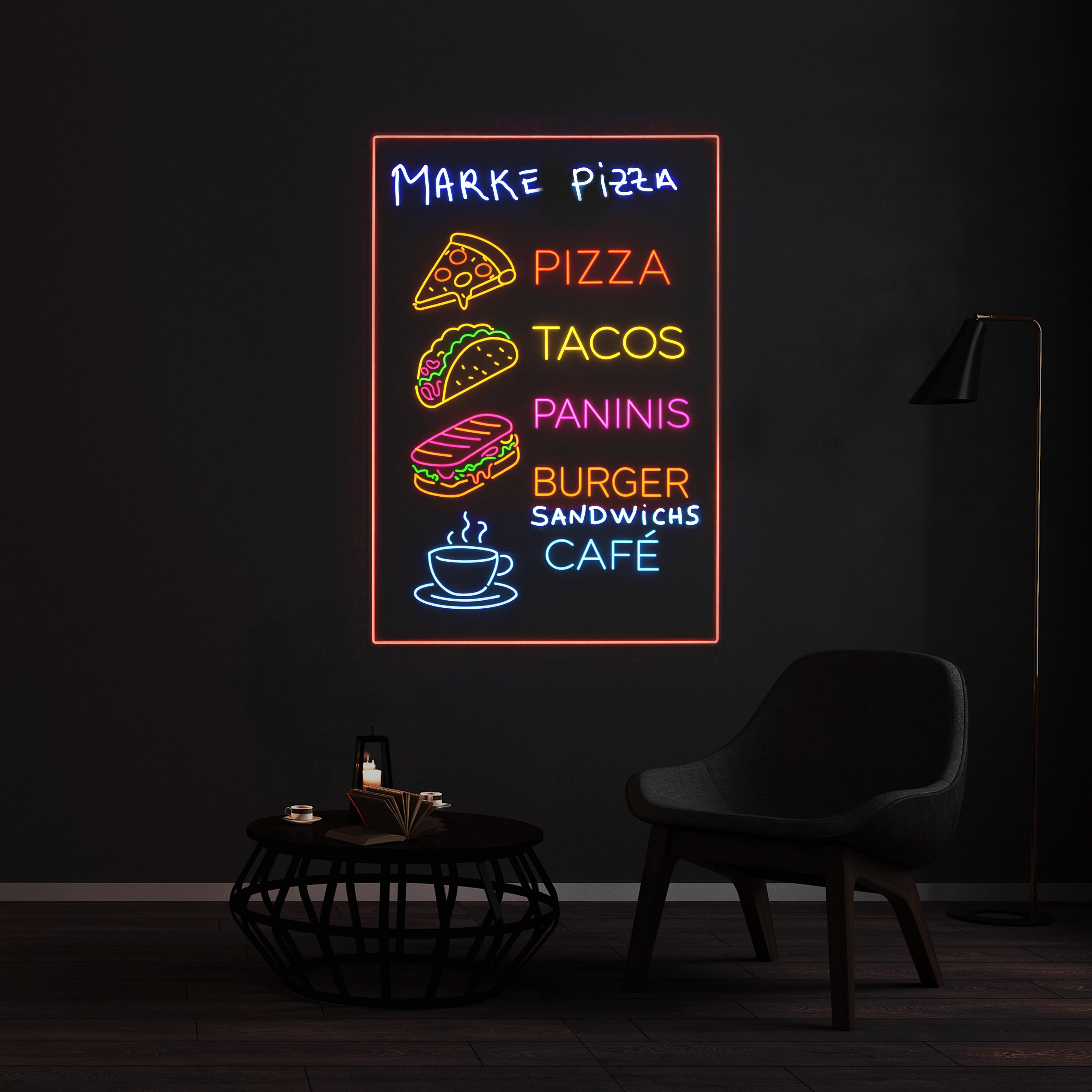 Custom LED Neon Sign - Tifn Food