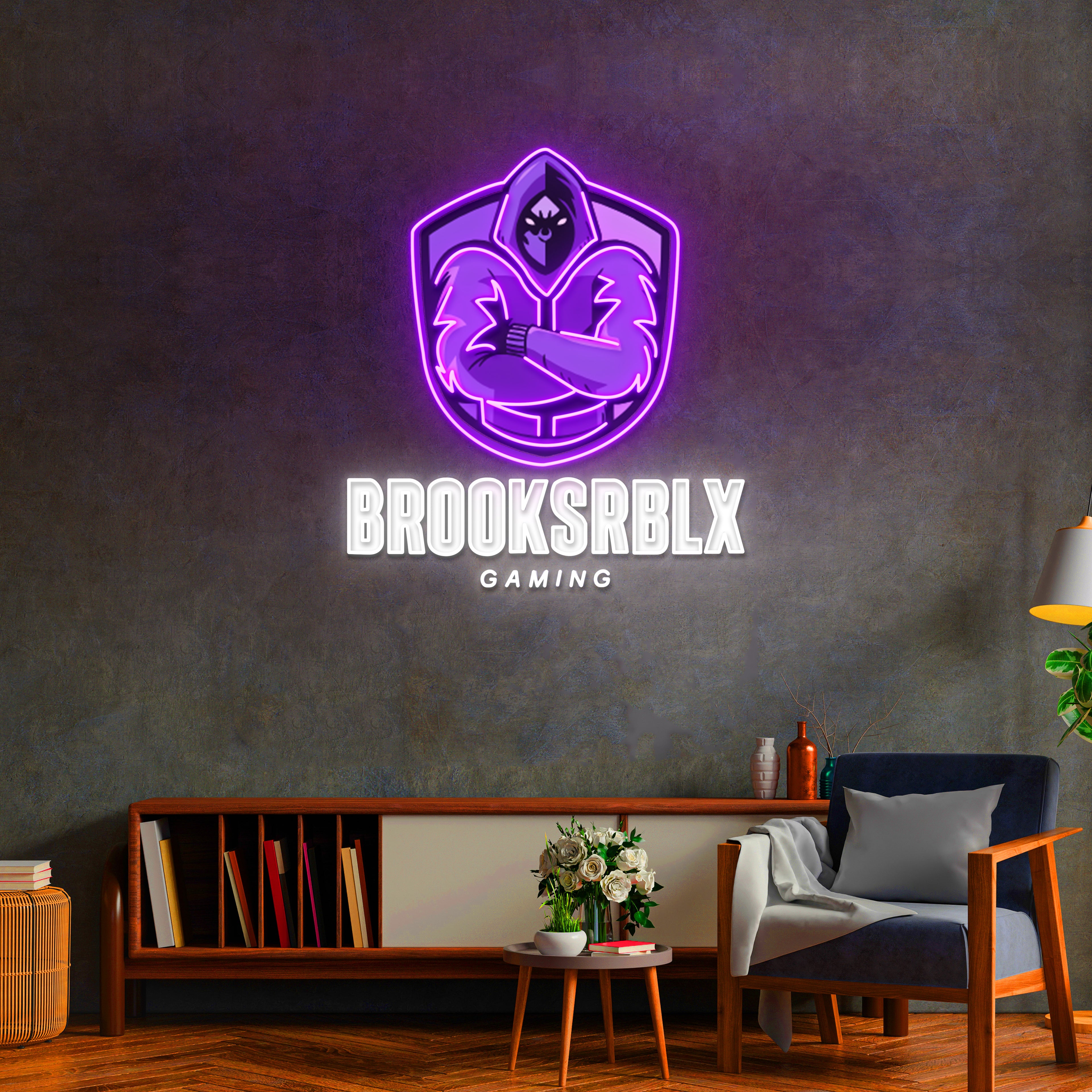 Néon Custom BROOKSRBLX GAMING