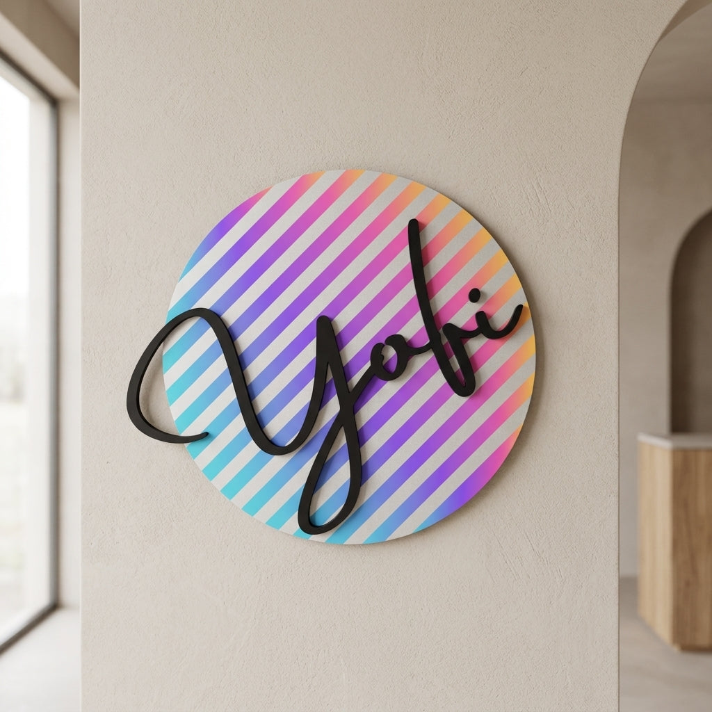 Yofi · Lettres relief