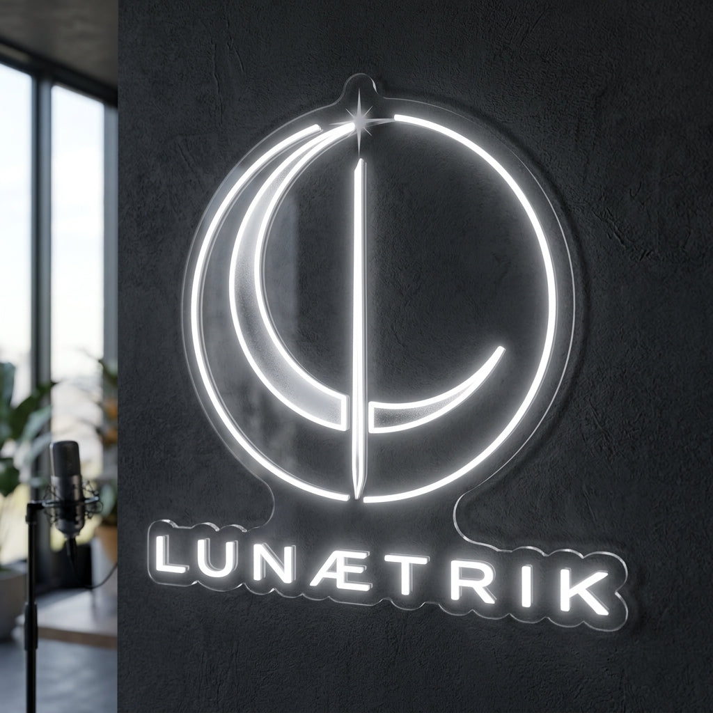 LUNÆTRIK - Enseigne néon LED personnalisé