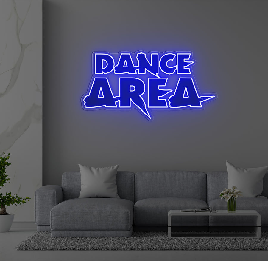 Custom LED Neon Sign for Dance Area Geneva