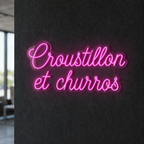 BONBONS GRANITES - Enseigne néon LED personnalisé (Copie)