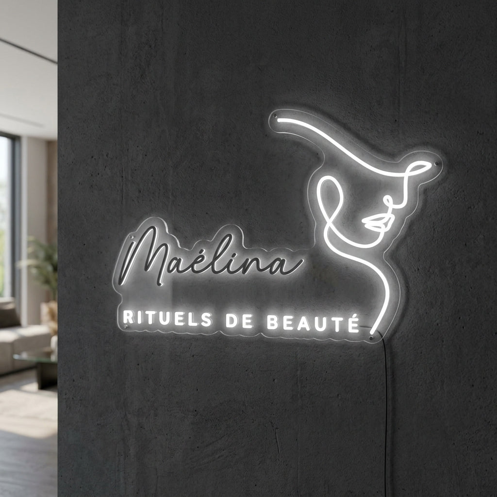 Enseigne néon LED personnalisée · Réf. S498409