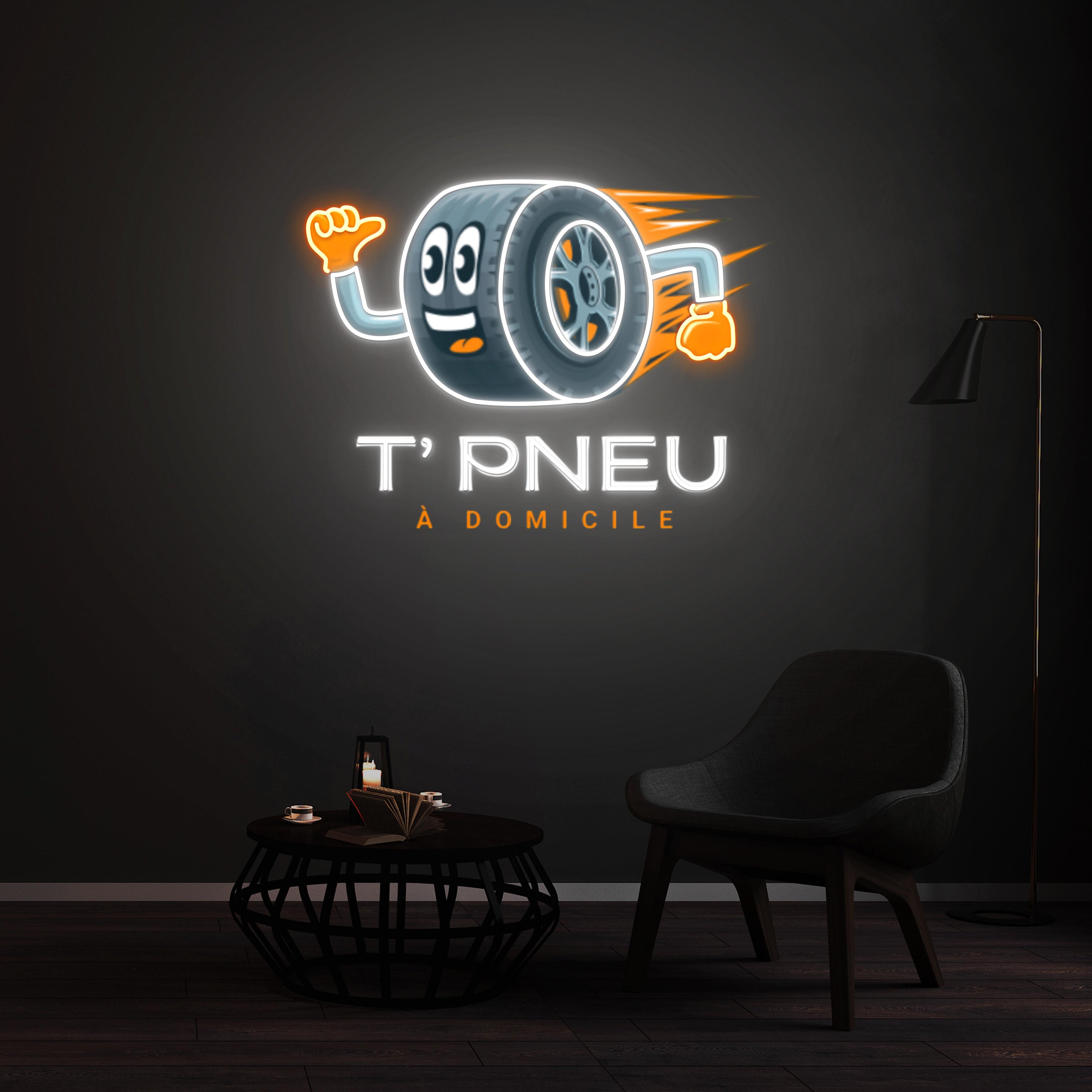 Custom LED Neon Sign - Tifn Food