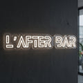 l’after bar - Enseigne néon LED personnalisé