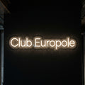 Club Europole - Enseigne néon LED personnalisé