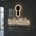 INDELIBLE RECORDS - Enseigne néon LED personnalisé