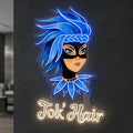 JOK'HAIR - Enseigne néon LED personnalisé