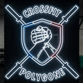 CrossFit Polygone - Enseigne néon LED personnalisé
