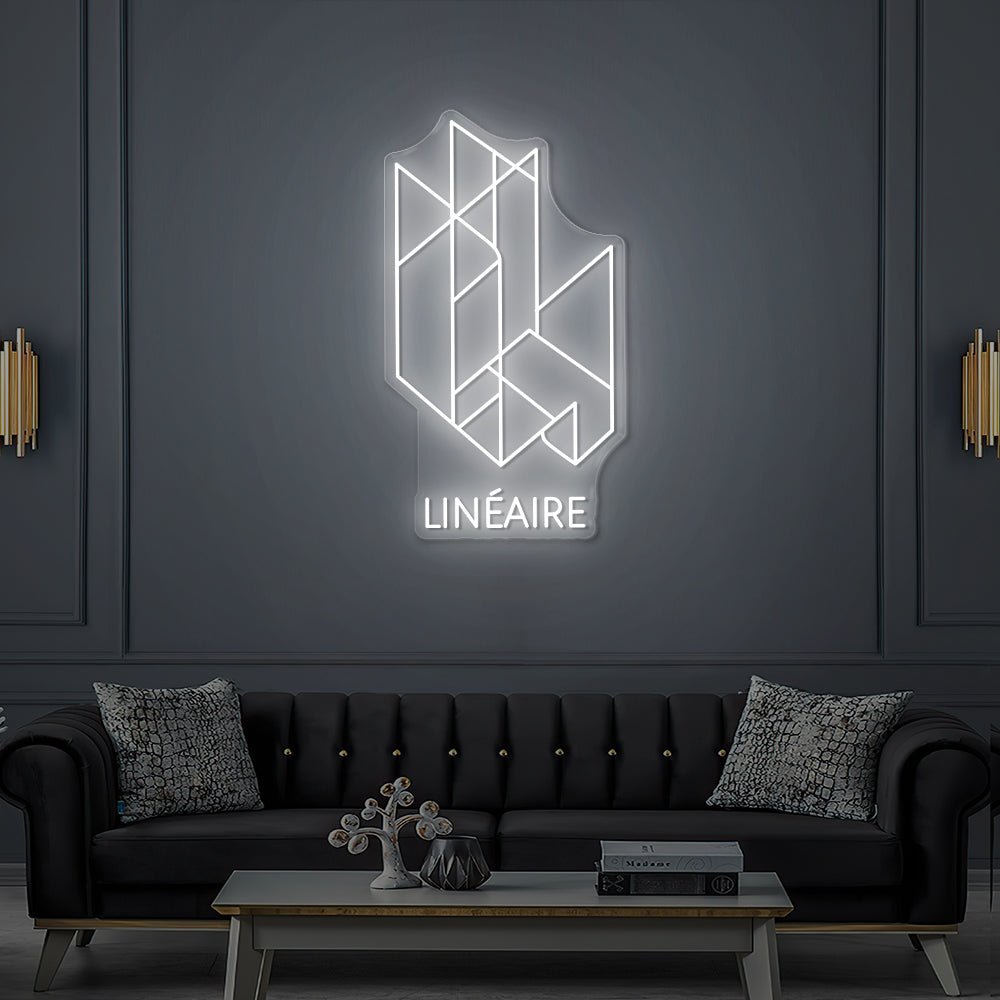 Enseigne LED Néon Personnalisée Linéaire