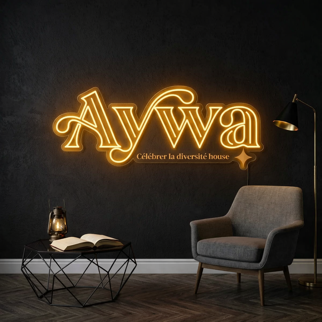Personnalisation Enseigne LED Néon -Aywa