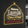 Maison Lamia - Enseigne néon LED personnalisé
