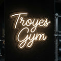 Troyes Gym - Enseigne néon LED personnalisé