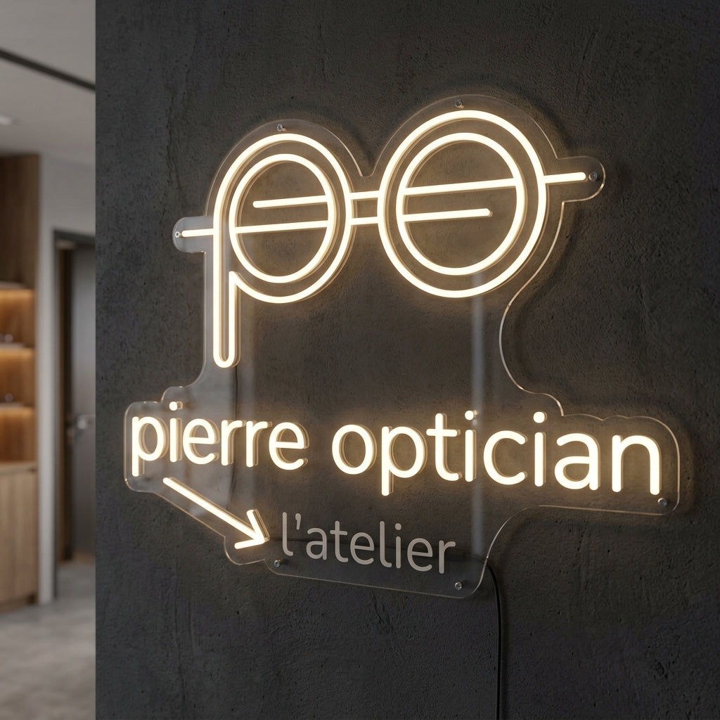 Enseigne néon LED personnalisée · Réf. 1518