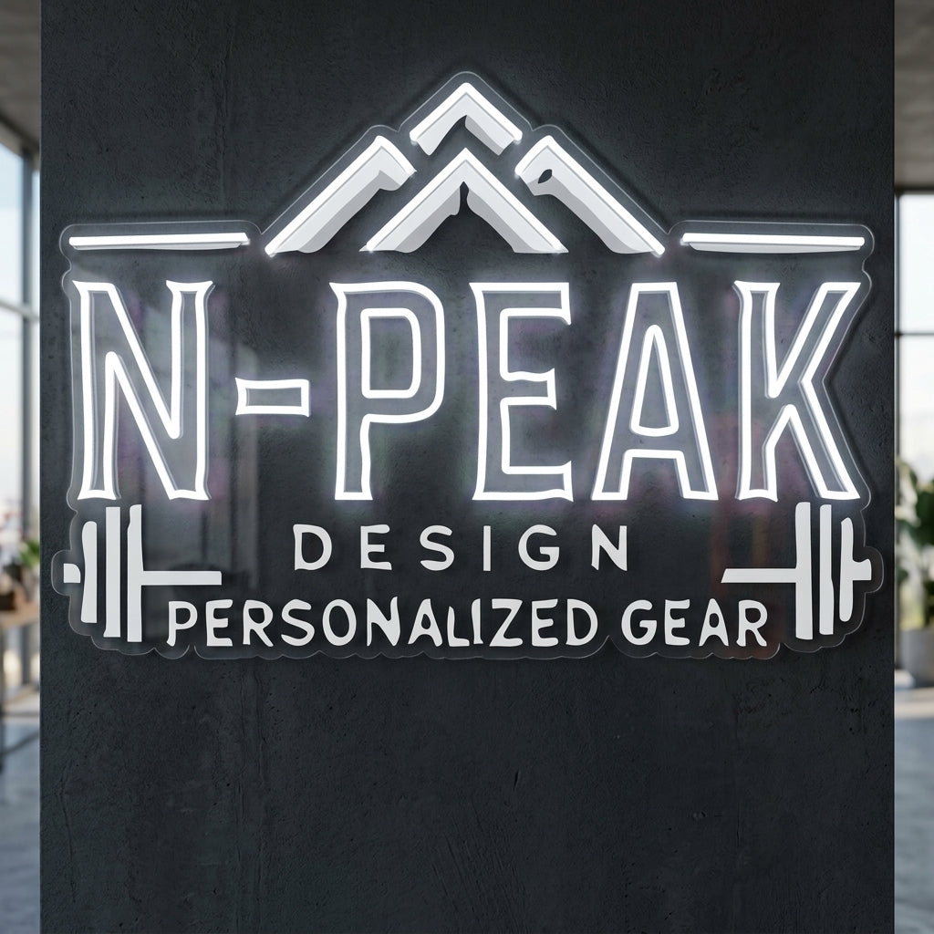N-PEAK DESIGN - Enseigne néon LED personnalisé