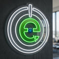 E-RENT - Enseigne néon LED personnalisé