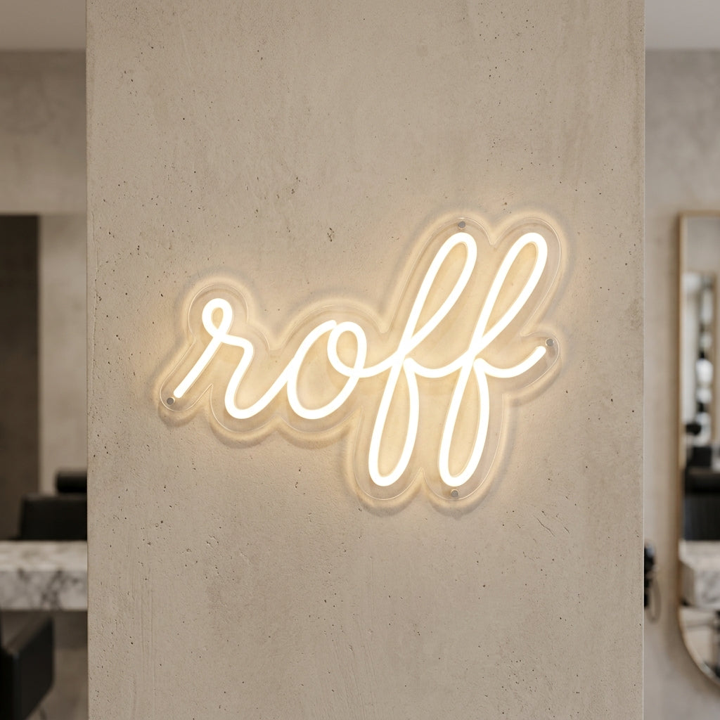 roff - Enseigne néon LED personnalisé