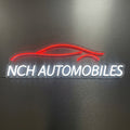 NCH AUTOMOBILES - Enseigne néon LED personnalisé