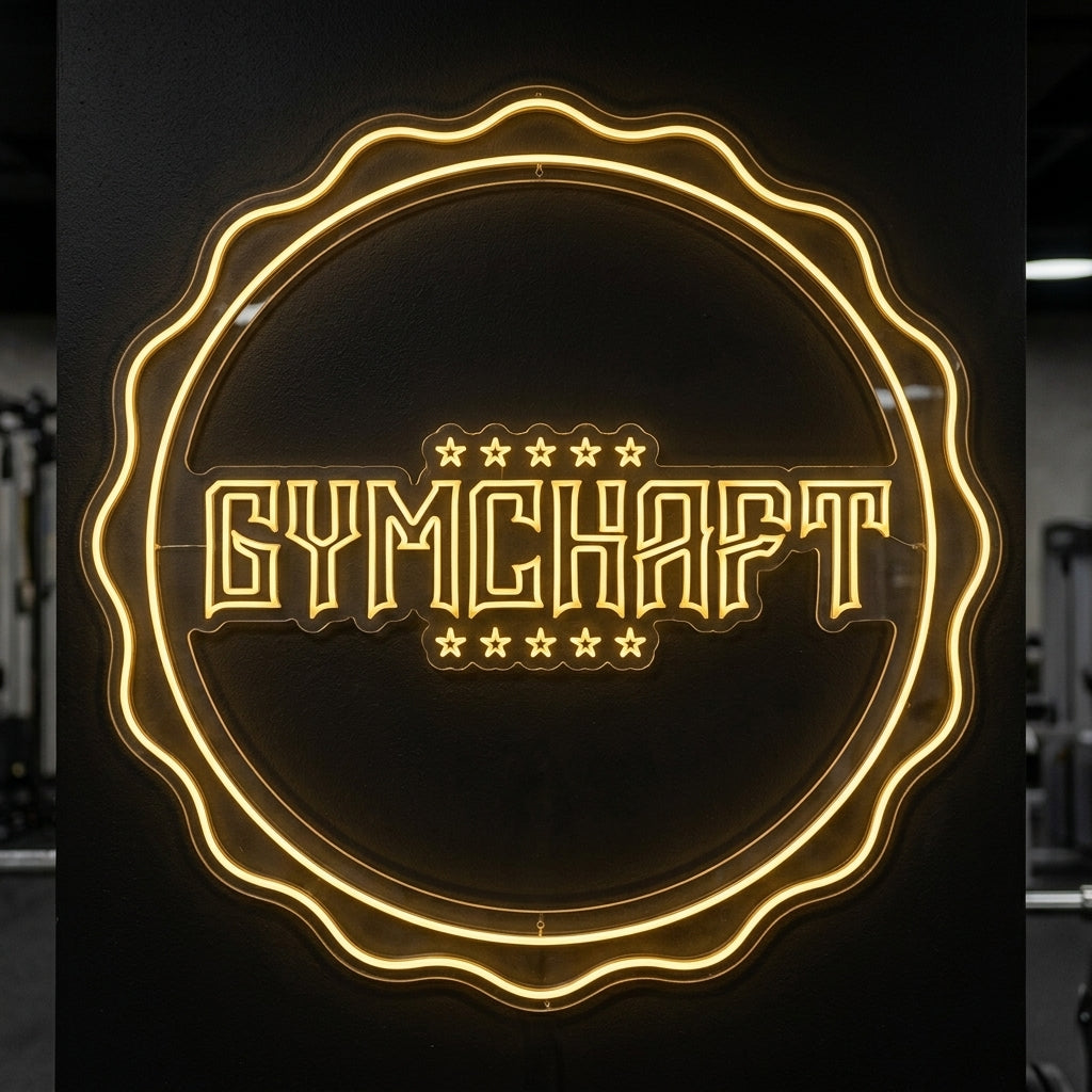 Gymchaft - Enseigne néon LED personnalisé