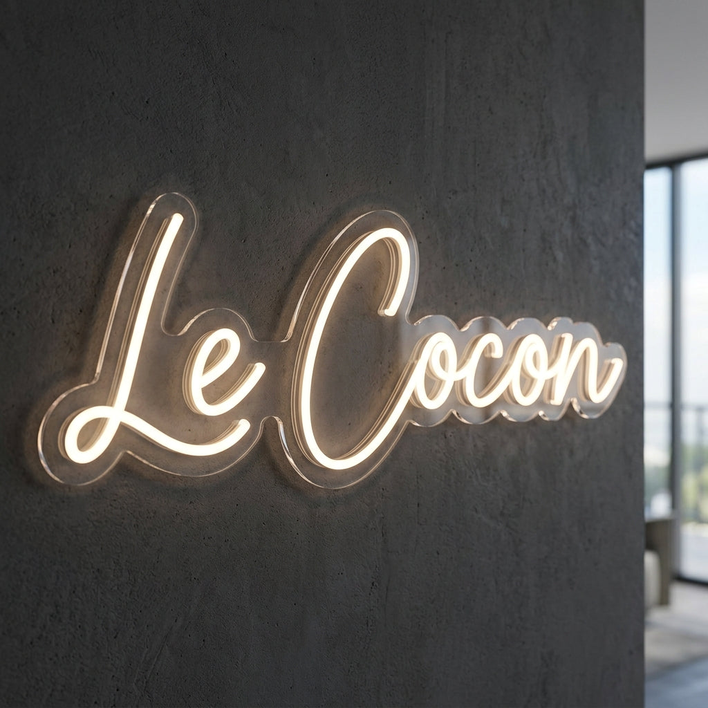 Le cocon de Mymy - Enseigne néon LED personnalisé