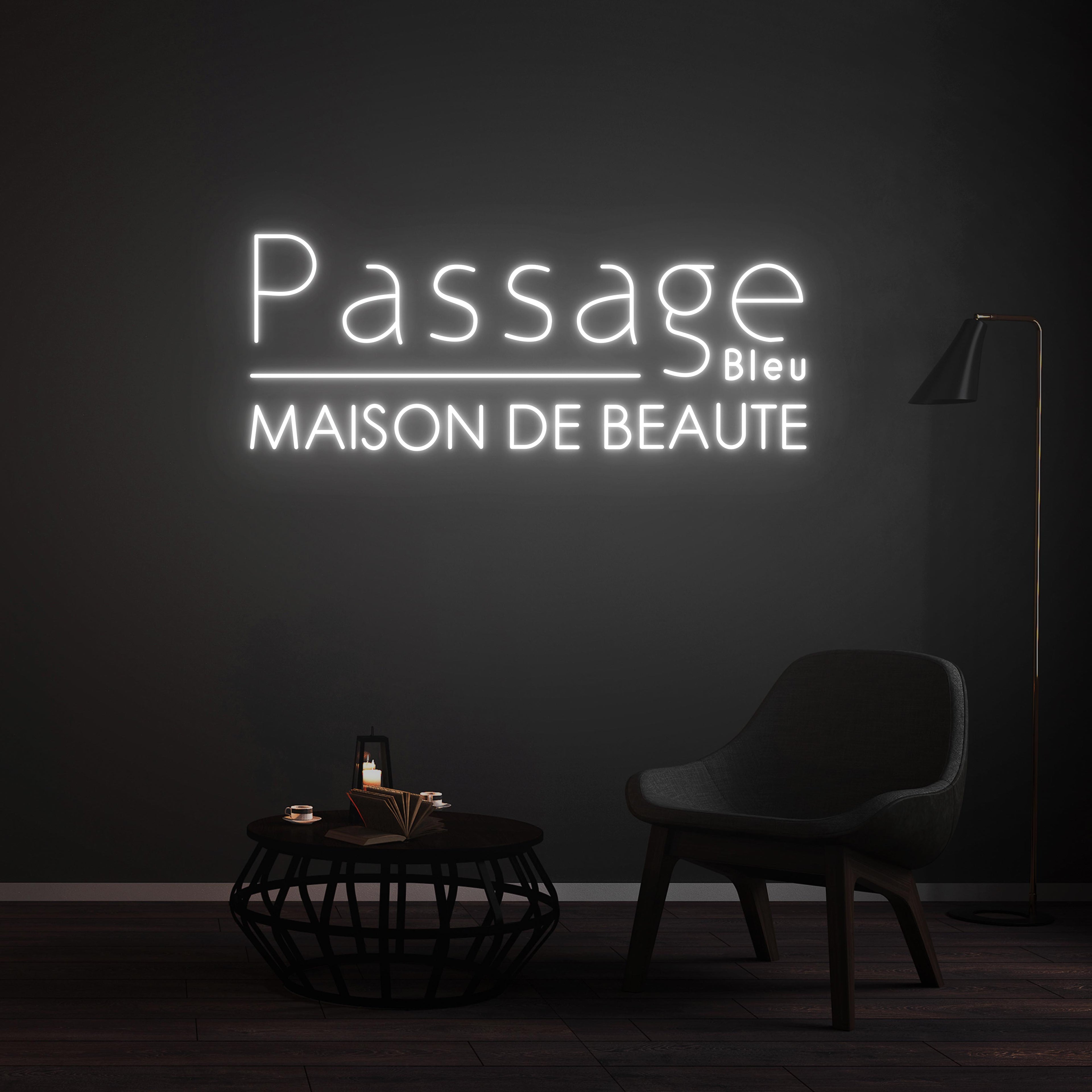 Personnalisation Enseigne LED Néon - Passage