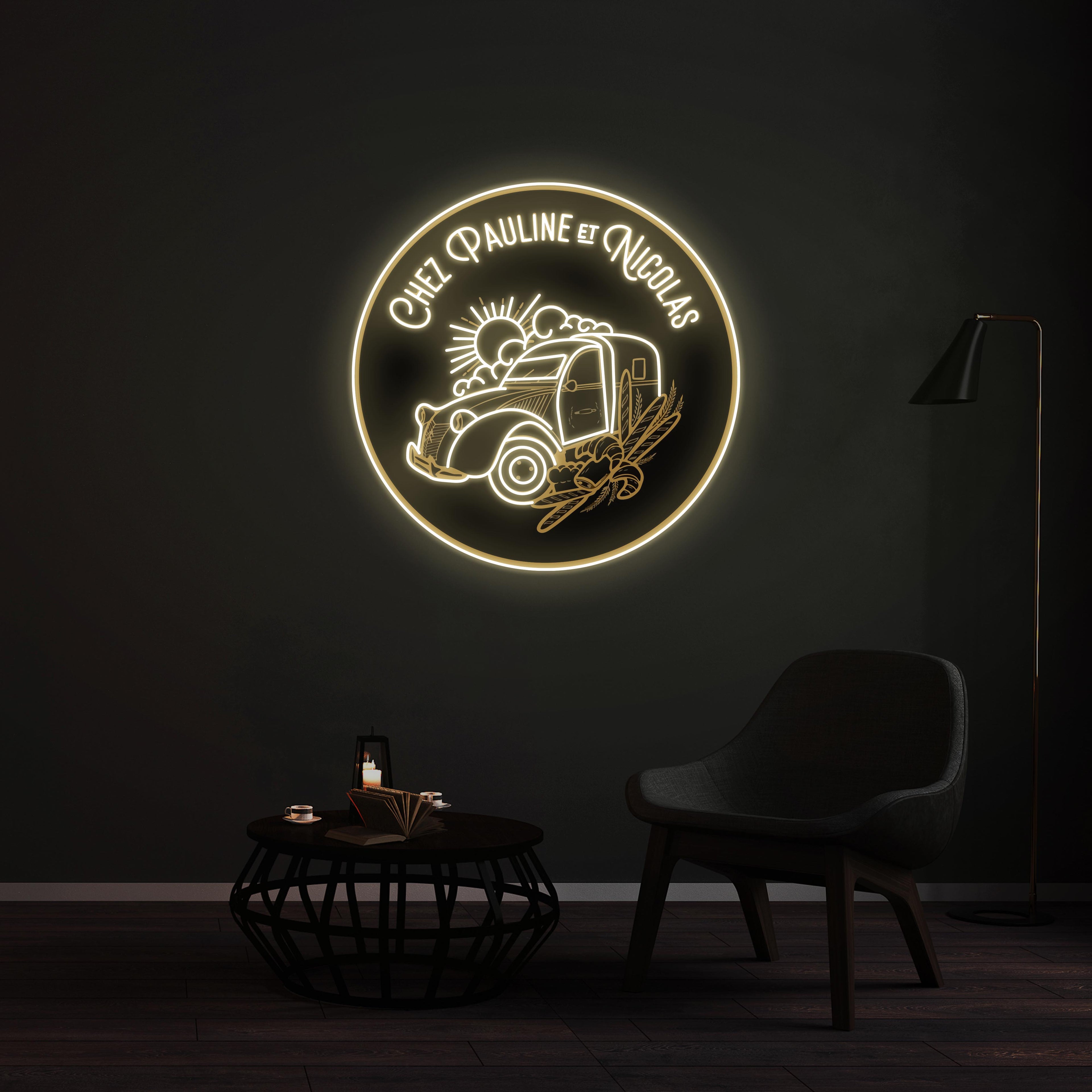 Custom LED Neon Sign - Tifn Food