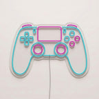 Enseigne néon LED CONTROLLER — décoration gaming et setup, fabriquée sur-mesure par Lumicorne (vue 2)