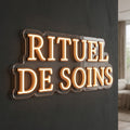 Rituel des soins - Enseigne néon LED personnalisé