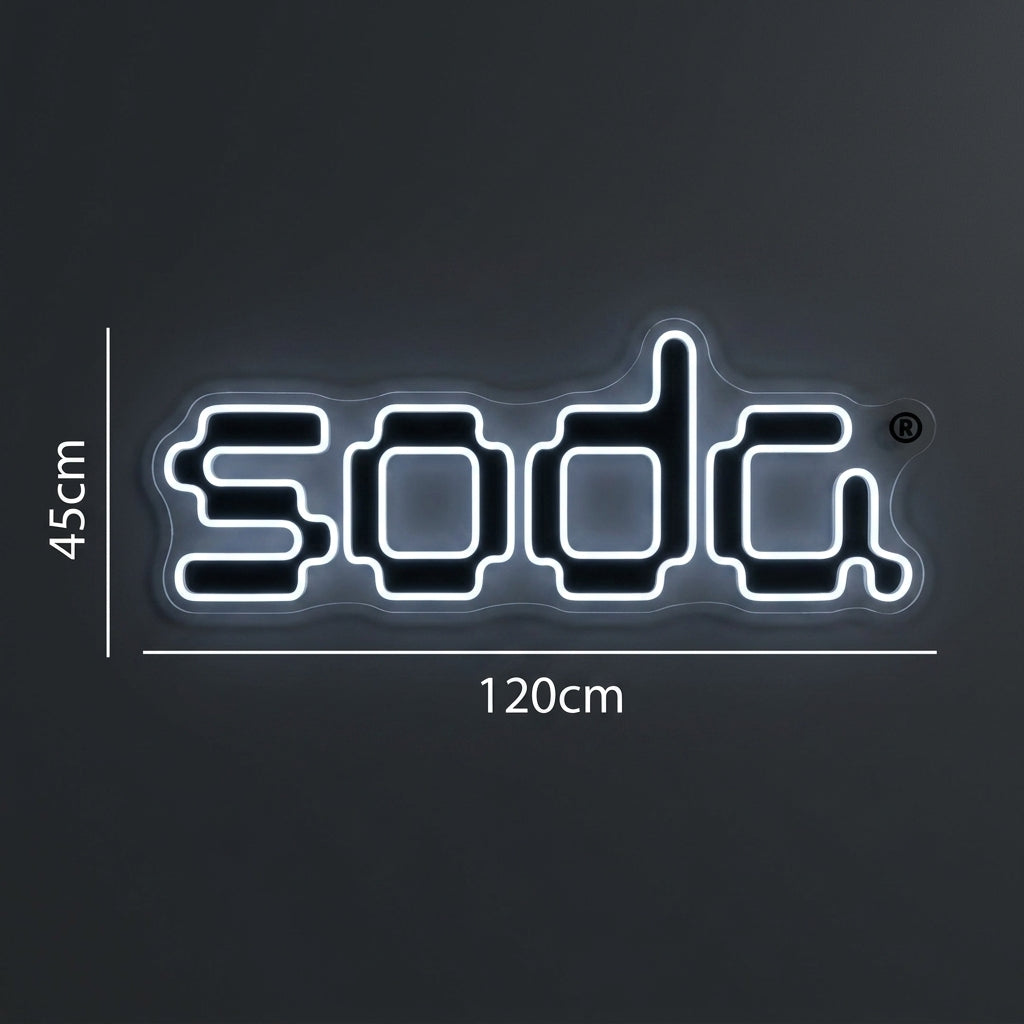 SOADA - Enseigne néon LED personnalisé