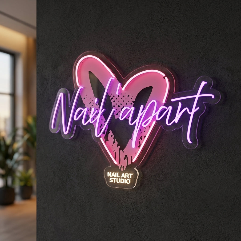 Nailapart - Enseigne néon LED personnalisé