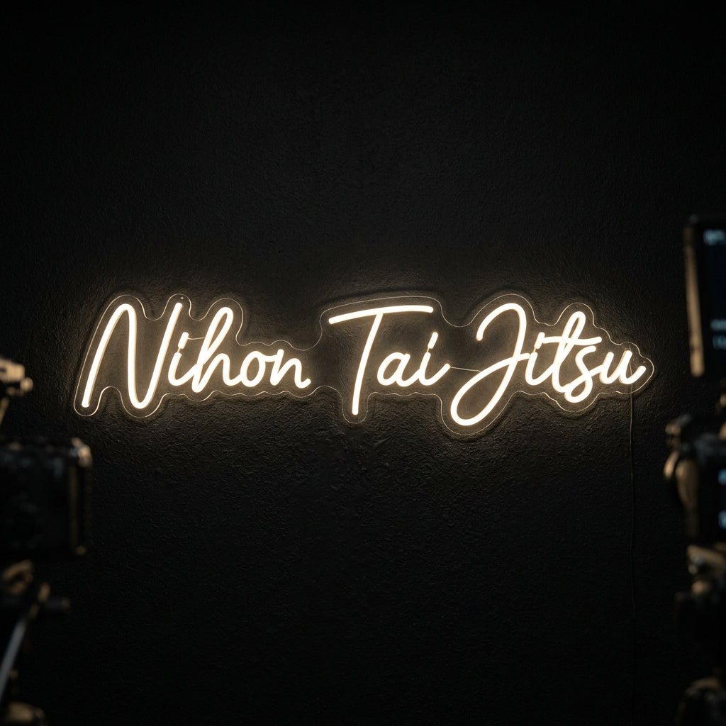 Nihon Tai Jitsu - Enseigne néon LED personnalisé