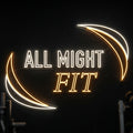 All Might Fit - Enseigne néon LED personnalisé