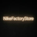 Nike Factory Store - Enseigne néon LED personnalisé