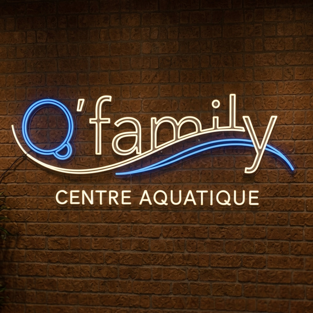 O’Family - Enseigne néon LED personnalisé