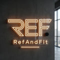 RefAndFit - Enseigne néon LED personnalisé