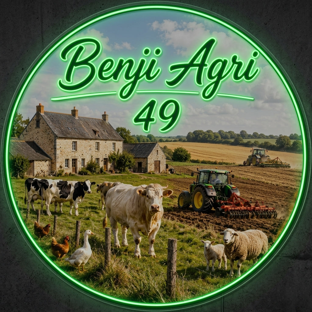 Benjiagri - Enseigne néon LED personnalisé