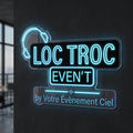 Loc troc even’t - Enseigne néon LED personnalisé