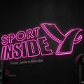 Sport Inside - Enseigne néon LED personnalisé