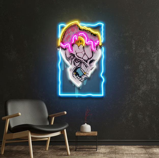 Néon Custom SKULL