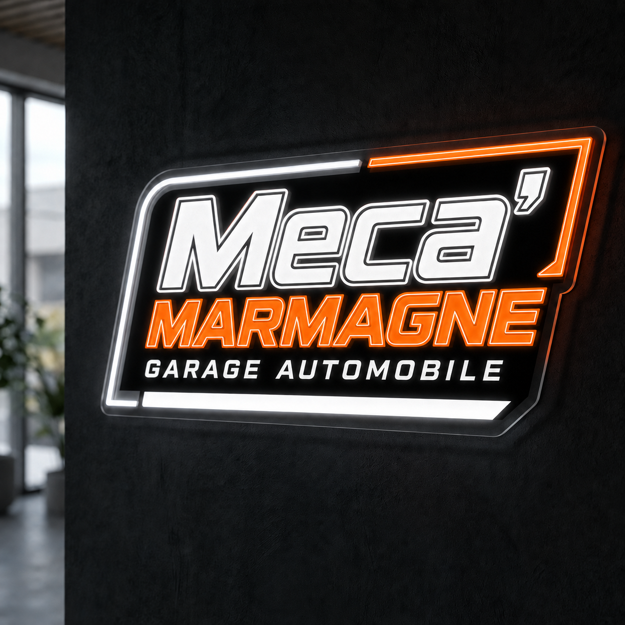 Meca Marmagne - Enseigne néon LED personnalisée