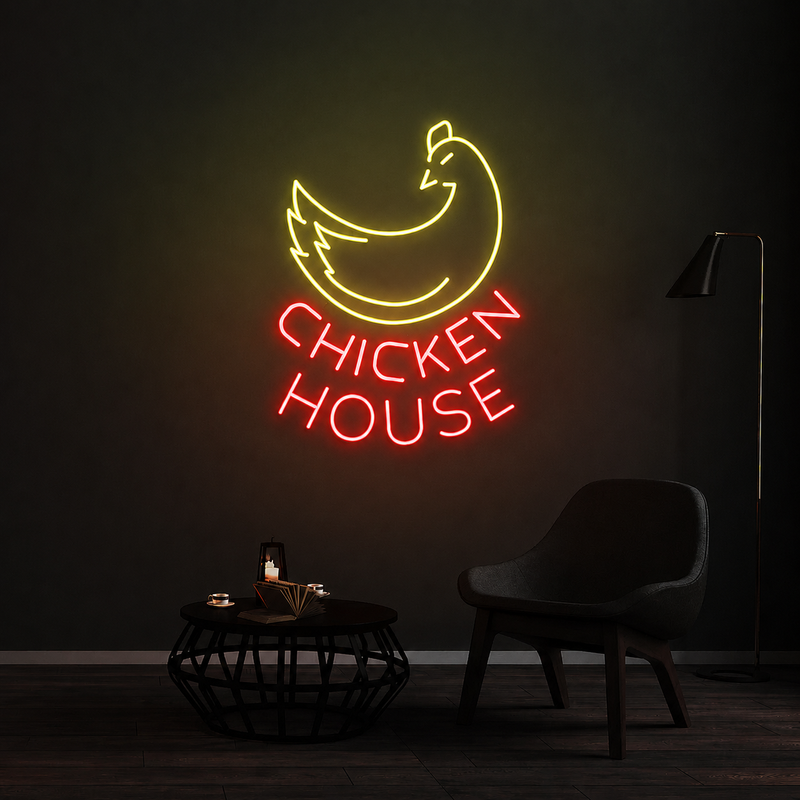 Personnalisation Enseigne LED Néon - Chicken