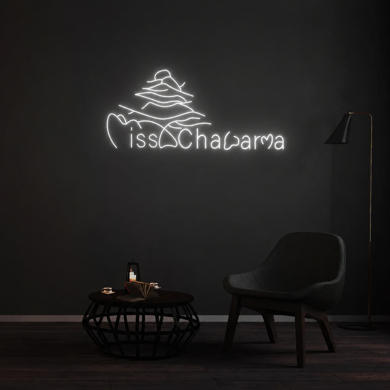 Personnalisation Enseigne LED Néon -Miss Chawarma