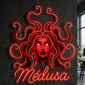 Médusa - Enseigne néon LED personnalisé