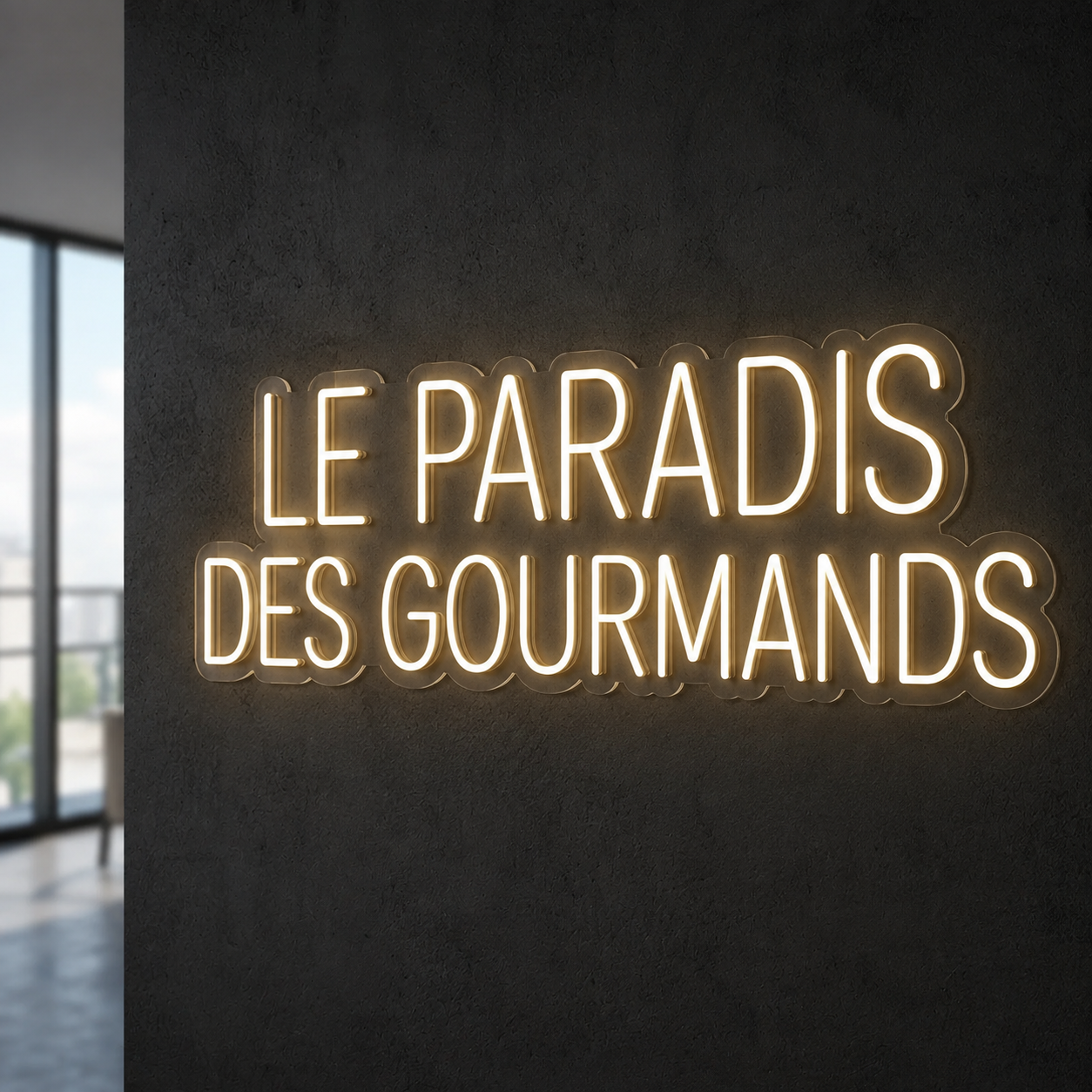 Geraldine VEY - Enseigne néon LED personnalisé