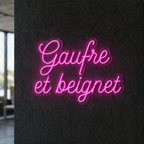 BONBONS GRANITES - Enseigne néon LED personnalisé (Copie)