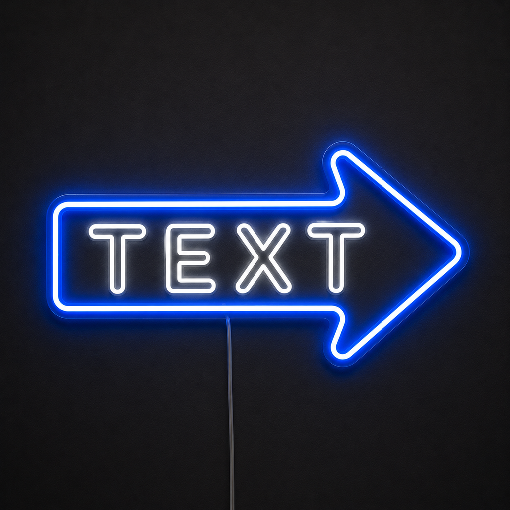 ARROW WITH TEXT